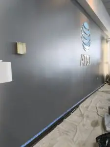 Signage Wall Painting Project in Watsonville, CA — durable acrylic latex paint